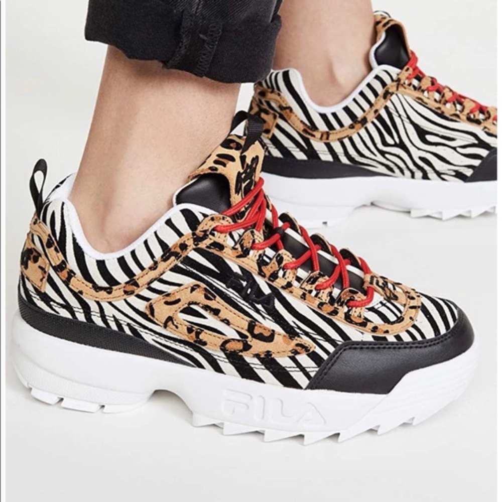 Fila Disruptor II Animal Print NIB